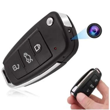 Imagem de Câmera Filma Câmera Para Carros Parecendo Chaveiro