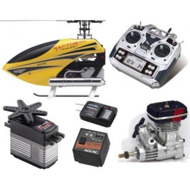 Imagem de Helicóptero Controle Remoto Raptor 50 RTF TTR4853-F09M2A1 - THUNDER TI