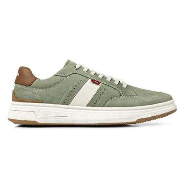 Imagem de Tênis de Couro Ferracini Masculino Locker Verde Militar/natural/gelo 7163-683e 39