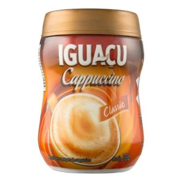 Imagem de Cafe instantaneo cappuccino Iguacu Soluvel classico sem - Iguaçu
