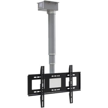 Imagem de CUTPOIY Suporte de parede para TV, suporte de parede, suporte giratório, forjamento, ajustável, de longo alcance, suporte de TV de movimento total para TVs de perfil baixo de 26 a 70 polegadas para