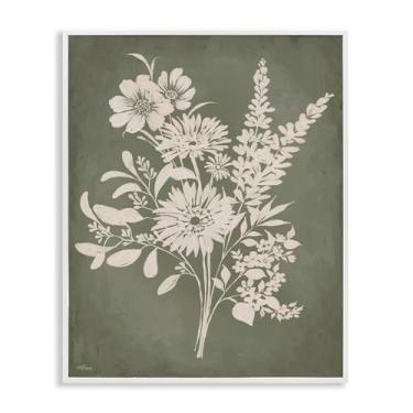 Imagem de Stupell Industries Bunches of Wildflower Herbs White Framed Giclee Art, design by Cat Thurman Designs, 24 x 30