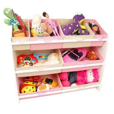 Imagem de Organizador Infantil Especial Princesas Bonecos Decorativo - Organican