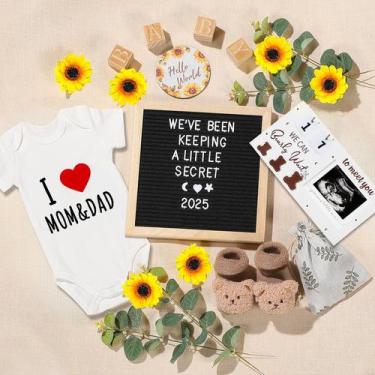 Imagem de Conjunto de anúncio de gravidez OFUSUY, 11 unidades com cartolina de f