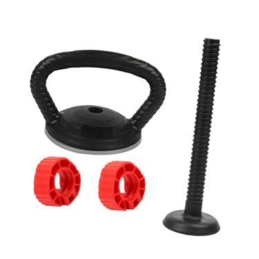 Imagem de UGPLM Kettlebell ajustável Handle halteres halteres para kettlebell conversor homens homens de treino de ginástica de exercícios para placas de peso para, 1 Alça E 1 Bar