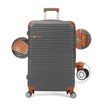 Imagem de Mala Média 23Kg Sevilla Reforçada E Expansível - Garantia Pk