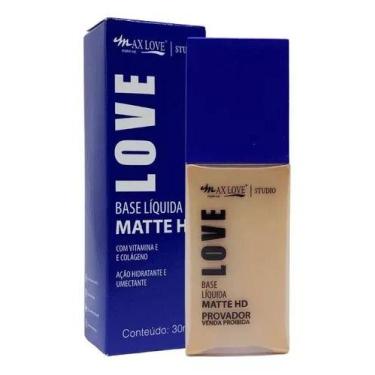Imagem de Max Love - Base Líquida Matte HD - Cor 08