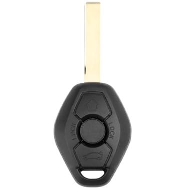 Imagem de Controle remoto de entrada sem chave de substituição compatível com BMW 323i 323i 323Ci 325i 325xi 325xi 325Ci 328i 328C i 330i 330xi 330Ci 525i 530i 545i, LX8FZV