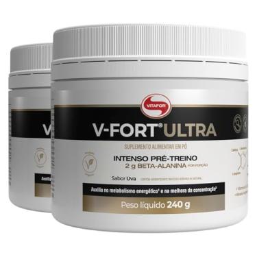 Imagem de Kit 2 V Fort Ultra Vitafor 240g Uva
