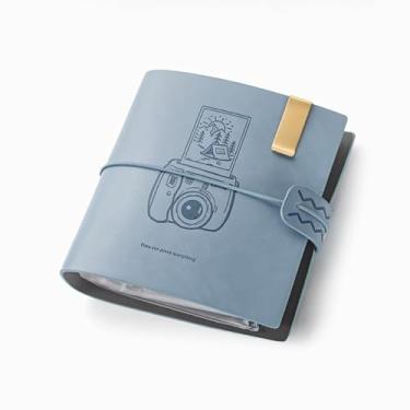 Imagem de JUCE lifecollector 200 Pocketsc Para Câmera Fujifilm Instax Mini, Mini Álbum De Fotos Instantâneo, Liplay Evo 12, 11, 9, 40, 90, 8, 7, 2X3 (Azul)