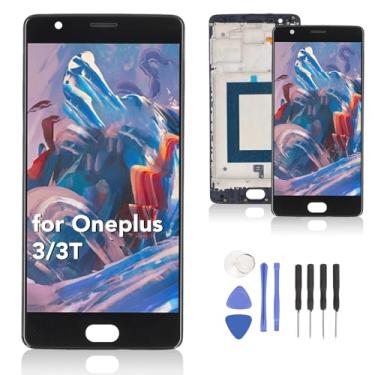 Imagem de AMOLED para 3 para 3T LCD Substituição do Conjunto da Tela para 3 A3010 A3003 Tela Digitalizadora de Toque Com Kits de Ferramentas, Sem Impressão Digital