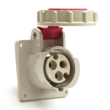 Imagem de Tomada Industrial de Embutir 2H 32A 3 (2P+T) 24V Strahl IP 67