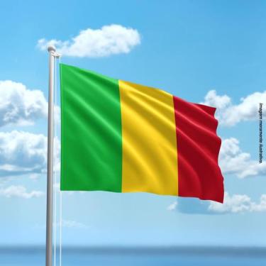 Imagem de Bandeira de Mali 80cmx140cm Tecido Oxford 100% Poliéster - Presente-Br