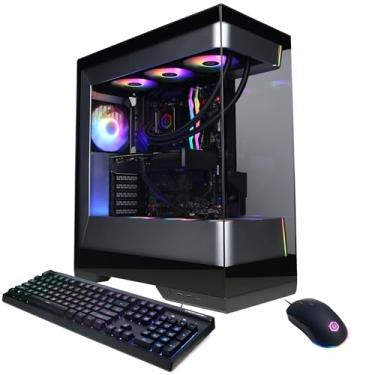 Imagem de CyberPowerPC Gamer Supreme Gaming PC, AMD Ryzen 9 9900X 4,4GHz, GeForce RTX 5070 12GB, 32GB DDR5, SSD PCIe 4.0 de 2TB, Pronto para WiFi e Windows 11 Home (SLCAI9700A3)