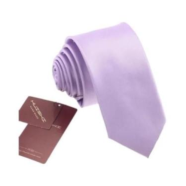 Imagem de Gravata Jacquard Masculina Azul Escuro - Impermeável, 8cm x 6cm - Para