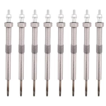 Imagem de 8PCS Vela incandescente diesel, peça de ignição do motor 9G, substituição para Chevy & GMC LBZ LGH LLY LML LMM Duramax 6.6L, 2006-2016 Silverado, Savana, Sierra, Express, peça # 12639701, 97364968