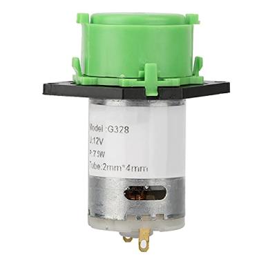 Imagem de Bomba de dosagem de 12V GRCFUMO, bomba peristáltica, bomba de dosagem peristáltica, bomba de dosagem de aquário para experimental, análise e aquário (2 * 4 preto) (2 * 4 branco) (2 * 4 verde)