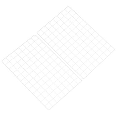 Imagem de PATIKIL Painel de grade de arame de 61 cm x 40 cm, pacote com 2 quadros fotográficos, painéis de grade de exibição de memorandos, organizador de pendurar painel decorativo de parede para casamento