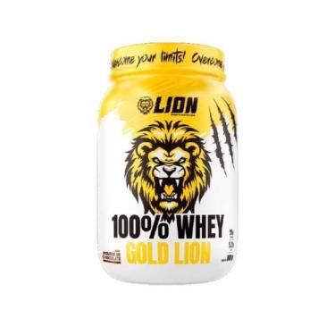 Imagem de 100% whey gold mousse de chocolate 900g lion sports nutrition