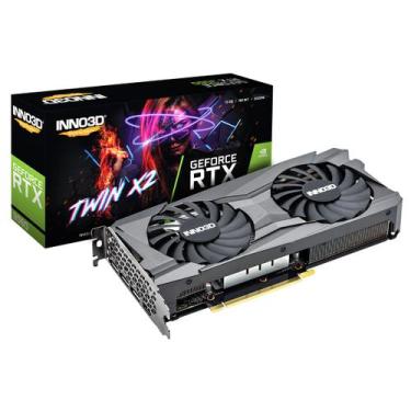 Imagem de Placa de Video INNO3D Geforce RTX 3060 TWIN X2 12GB GDDR6 192-BIT N306