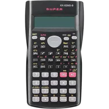 Imagem de Calculadora Científica Premium Com Display Duplo E 240 Funções Matemática - 10+2 Desligamento Automático Edição Eletrônica Engenharia Física Química Faculdade Cursos Pilha AAA Cor Preto
