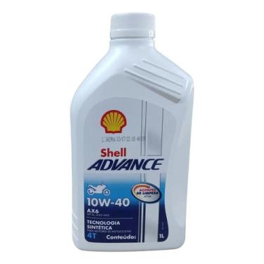 Imagem de Oleo para moto shell advance 4t ax6 10w-40 (sl/ma2)