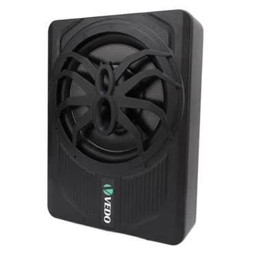 Imagem de Subwoofer Ativo 10 Polegadas para Carro, 150W RMS Potência Real, Bass Puro Sob o Banco, Alto-Falante Slim de Alta Performance - Melhora Grave 0-12dB, Alumínio, Baixa Distorção, Fácil Automotivo