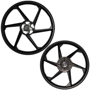 Imagem de Roda Rodao Liga Leve Magna Par Titan 150 Esd 2004 Ate 2013 Fan 150 ESD