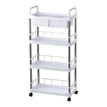 Imagem de Estante Organizadora Modular 4 Andares Com Gavetas, Para Casa E Escritório