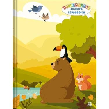 Imagem de Caderno de Caligrafia Pedagogico CD Costurado 40F Dominguinhos - São D