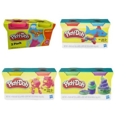 Imagem de Massa De Modelar Play-Doh 2 Potes Sortido - Hasbro G0860