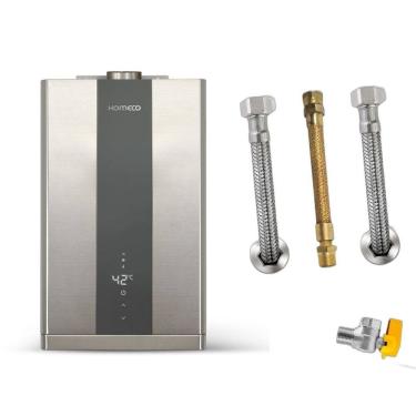 Imagem de Kit Aquecedor Komeco 16DIG2 16L GN + Acess. Ligação