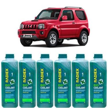 Imagem de Kit aditivo radiador bio coolant pronto para uso verde - suzuki jimny 
