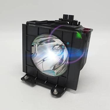Imagem de CTLAMP Lâmpada de substituição para projetor ET-LAD55L de qualidade A+ com invólucro compatível com PANASONIC PT-D5500 PT-D5500U PT-D5500UL PT-D5600 PT-D5600U PT-D5600UL PT-DW5000 PT-DW5000L