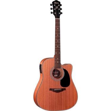 Imagem de Violão Folk Hofma HMF250 Elétrico com Afinador STNT - Eagle