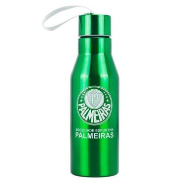 Imagem de Garrafa Inox Palmeiras 600 Ml - Qh080-3-B - Mileno