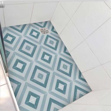 Imagem de Adesivo Piso Box Geométrico Antiderrapante - Colacomigo