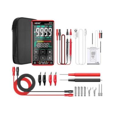 Imagem de Multímetro Digital Inteligente ANENG 621A Tela Sensível Ao Toque 9999 