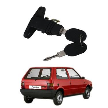 Imagem de Botão Com Chave Porta Mala 1985/1995 Fiat Uno - VLA, Botão Com Chave P
