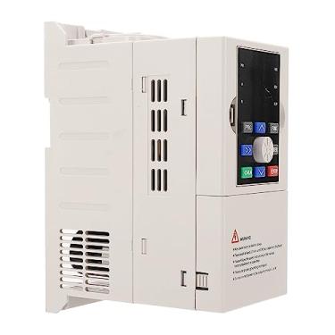Imagem de Zhjvihx Conversor de Freqüênia Vfd, Inversor de FreqüÊncia Variável de Proteção Ip20 Exibir Digital Ac220v Monofásico um Trifásico para Motor de 2,2kw