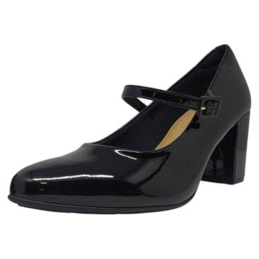 Imagem de Sapato Feminino Boneca Salto Médio Conforto Estilo Modare
