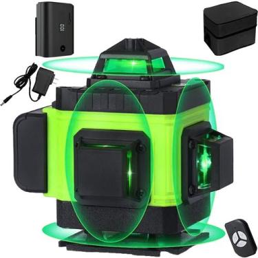 Imagem de Nível de laser autonivelante de 16 linhas com 1 bateria e conector rem