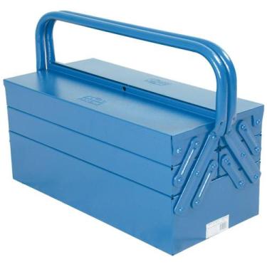 Imagem de Caixa Sanfonada 40cm com 5 Gavetas para Ferramentas - FERCAR