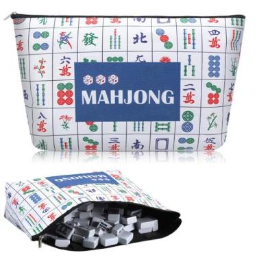 Imagem de Bolsa de Mahjong Sanwuta Soft American Mahjong Tiles impressa