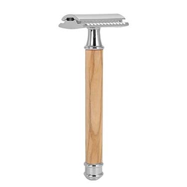 Imagem de Zhjvihx Manual DE Navalha Portátil DE 4,5 X 1,7 Pol., FACA DE BARBEAR, PELOS DAS AXILAS PARA BARBEAR BABA MASCULINA E FEMININA (Prata)