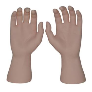 Imagem de harayaa Modelos de mãos masculinas, adereços, anéis decorativos, pulseiras, relógios, exibição, novidade, loja de PVC, decorações de Halloween, manequins de, Cor Da Pele