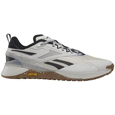 Imagem de Reebok Tênis unissex Nano X3 Adventure, Steely Fog/Preto/Prata Metálico, 42 EUA Masculino, Névoa de aço/preto/prata metálico, 13.5 Women/12 Men