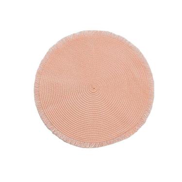 Imagem de Jogo Americano 4 Lugares Frill Rosa 38 Cm Mimo Style Ja22204