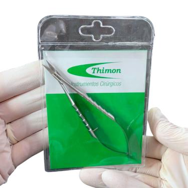 Imagem de Tesoura Castroviejo 11 cm Ponta Reta sem Serrilha Thimon