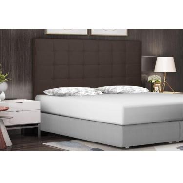 Imagem de Cabeceira Verona Para Cama Box Solteiro 90 cm Suede S04 - D'Rossi - DR